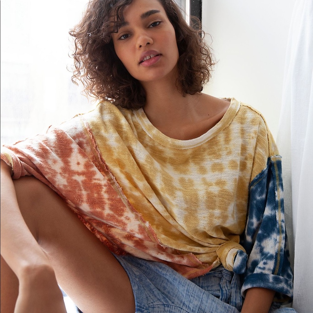 FP We The Free "Chasing The Sun" Tie Dye T-Shirt